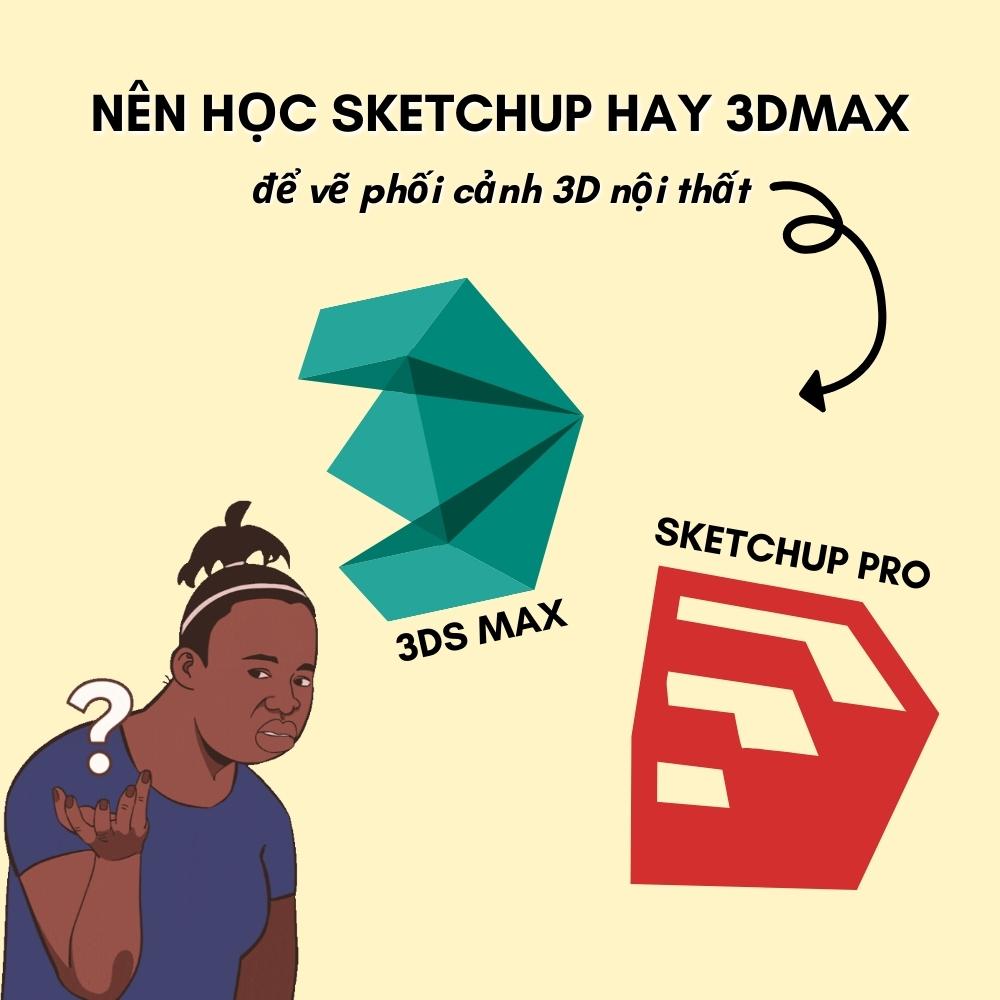 Để tạo ra những phối cảnh 3D nội thất tuyệt đẹp, Sketchup và 3dmax là hai công cụ không thể thiếu. Hãy xem ngay bức ảnh này để khám phá sức mạnh của phần mềm thiết kế nội thất này và trải nghiệm những tính năng đặc biệt của chúng.